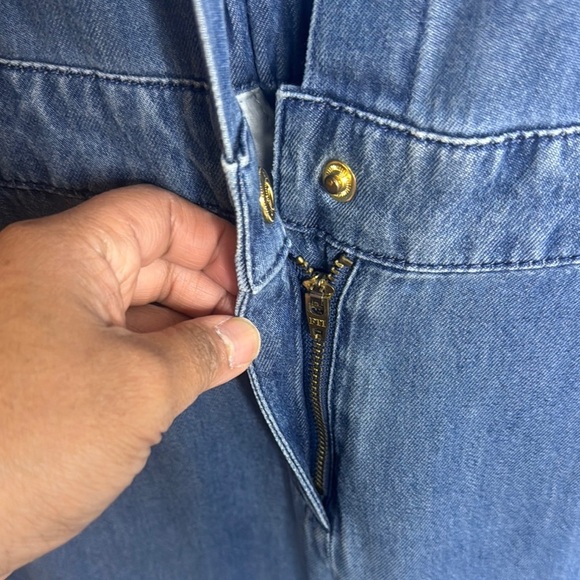 Michael Kors Denim Blue Women's Jumpsuit - Picture 12 of 12